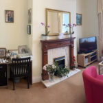 sitting room at the Swallow Hotel Bridlington